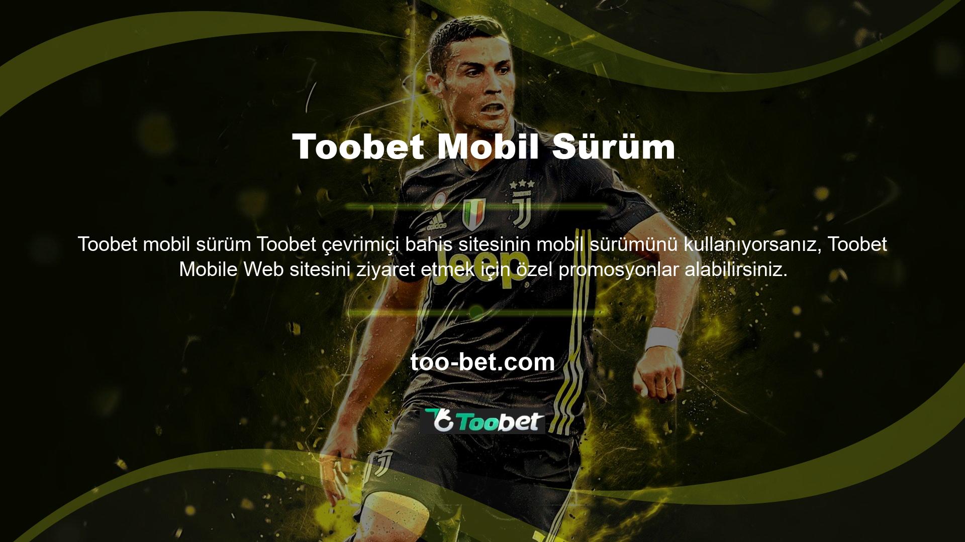 Bu harika etkinliklerden yararlanmak istiyorsanız, sitenin mobil versiyonuna gidin